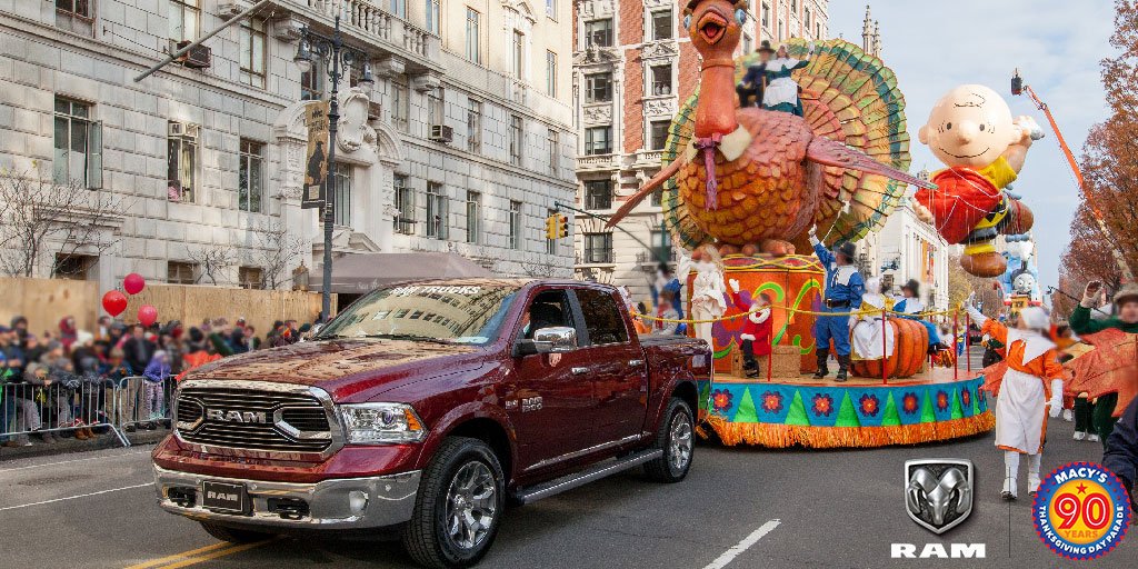 26 Truk Ram Akan Memimpin Parade di Hari Thanksgiving Macy