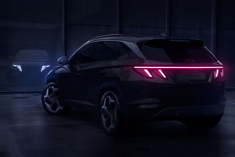 Hyundai Tucson 2022 Dengan Desain Terbaru Terlihat Di Foto Bocoran